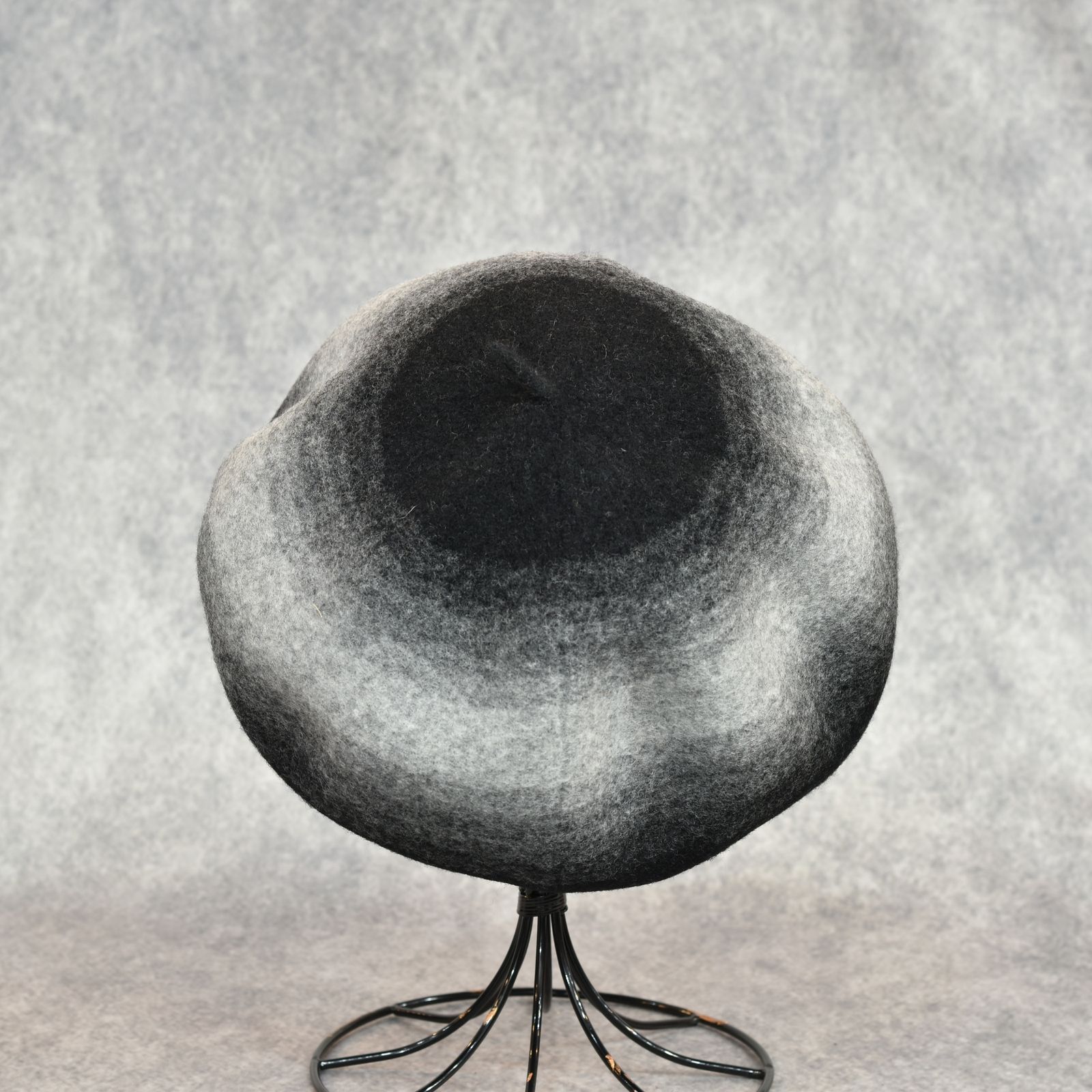 Chimayo Wool Beret "TRUJILLO" (BLACK)｜チマヨ ウール ベレー帽｜Y01023