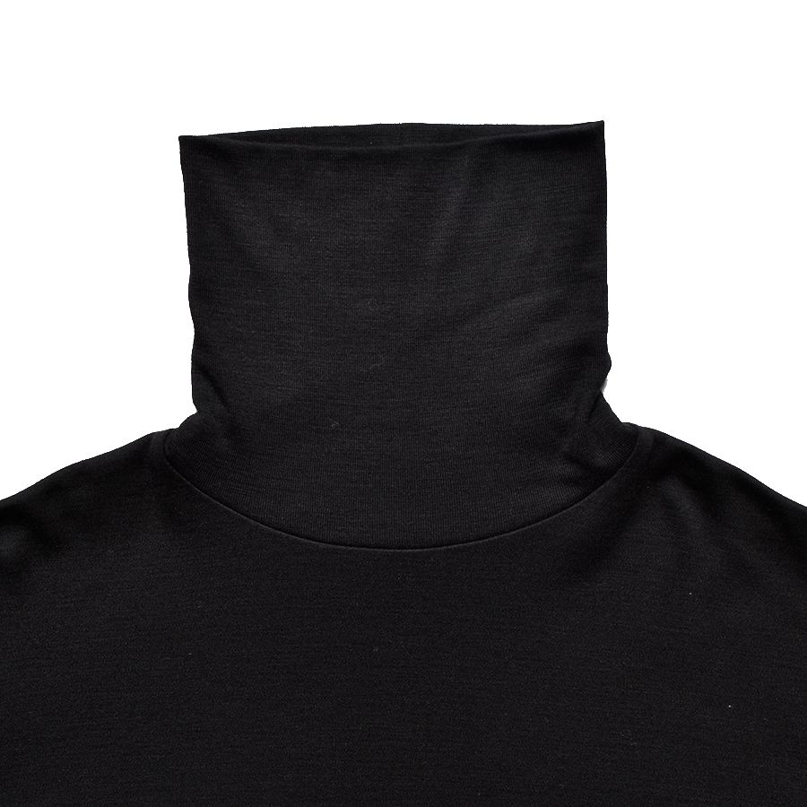 Wool Turtleneck L/S （BLK） /  ウールタートルネック （ブラック）