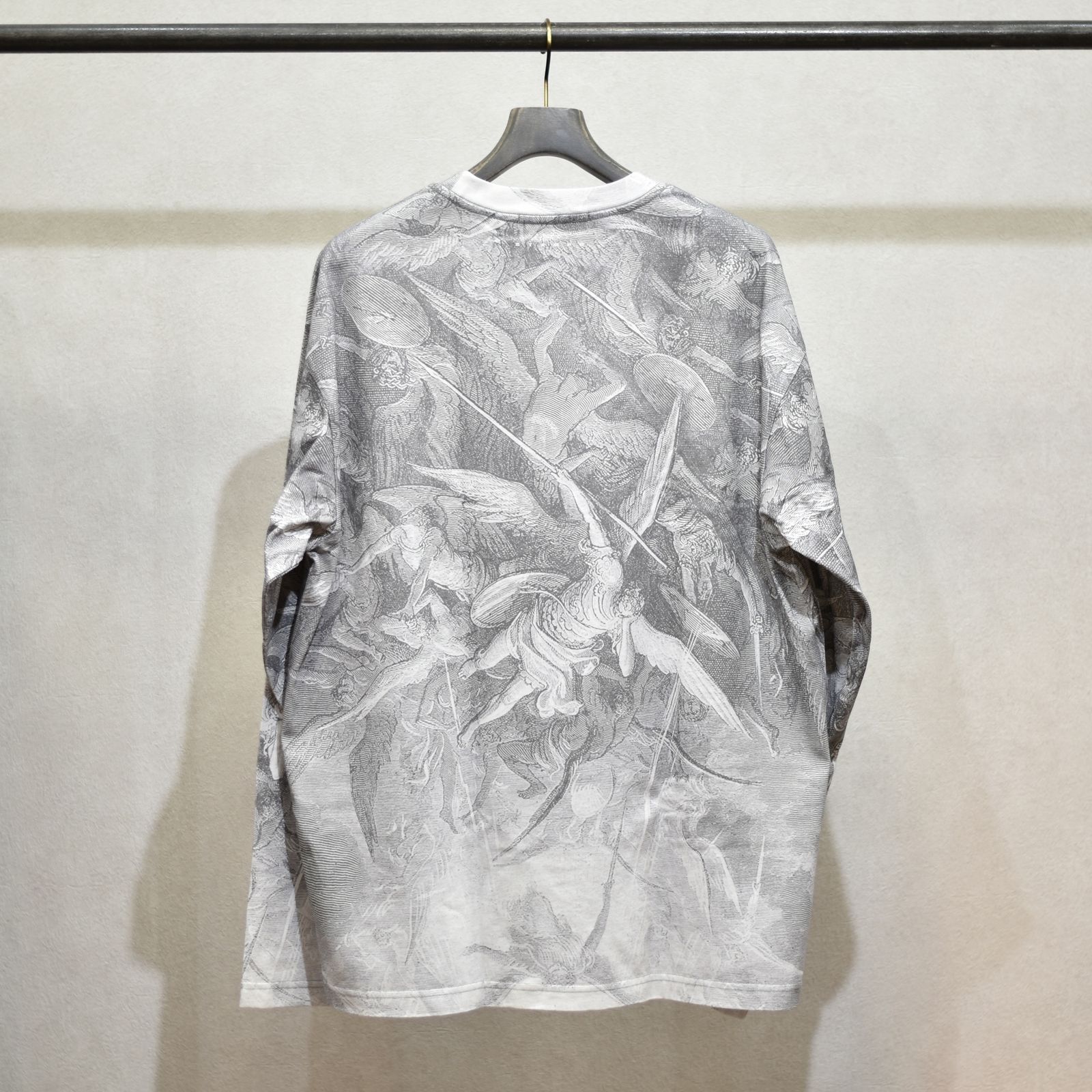 Angels L/S Relaxed Tee (Grey)