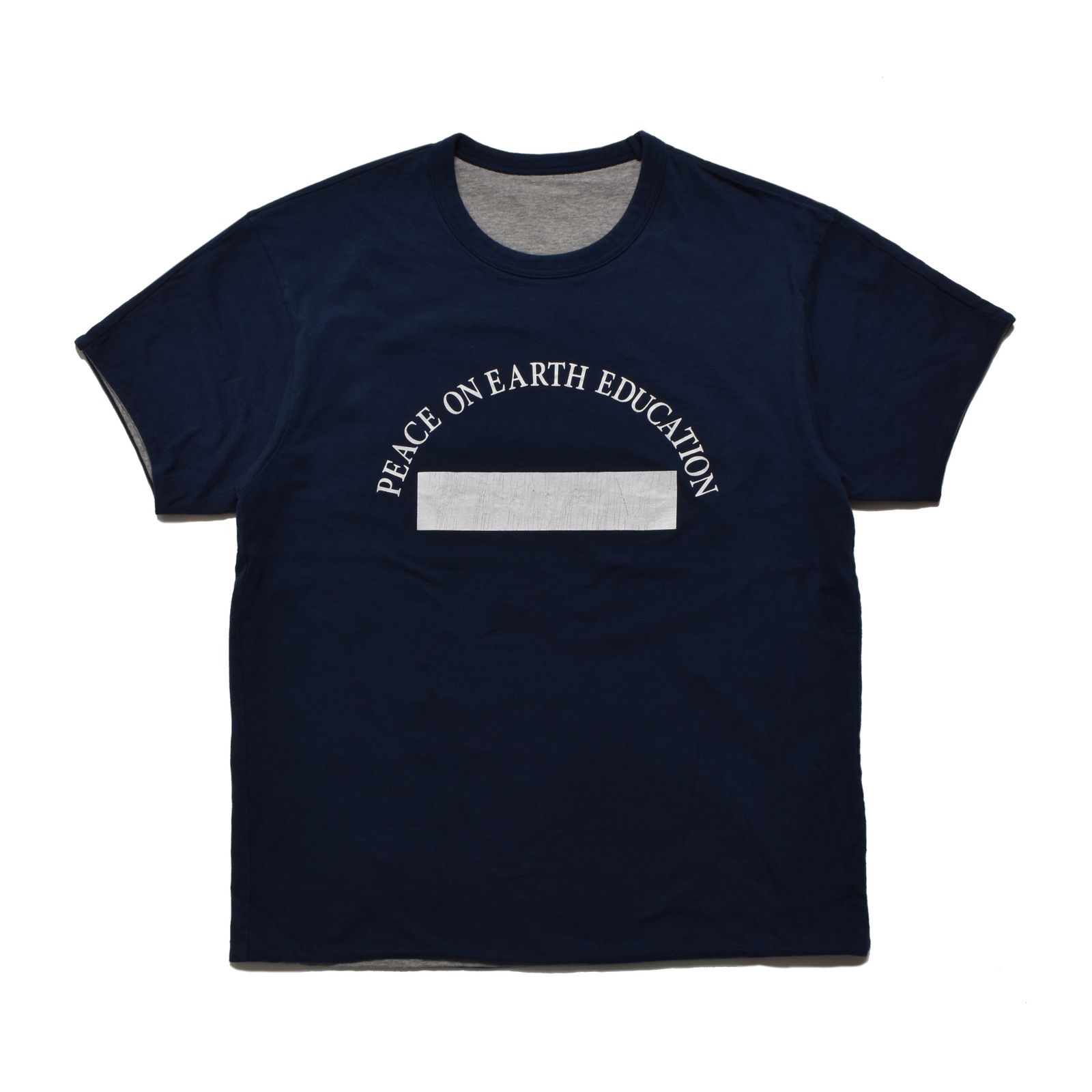 Reversible T-SH （BLU） / リバーシブル プリントTシャツ （ブルー） 2508-4001