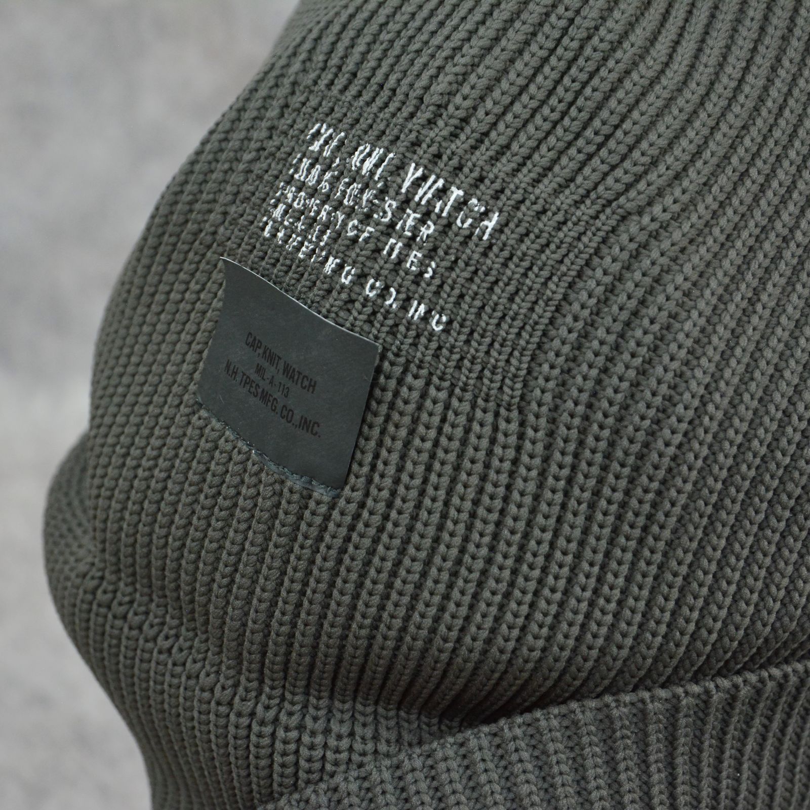 EXCHANGE WATCH CAP (CHARCOAL) - ワッチ ニットキャップ （チャコール） / 9242-AC02