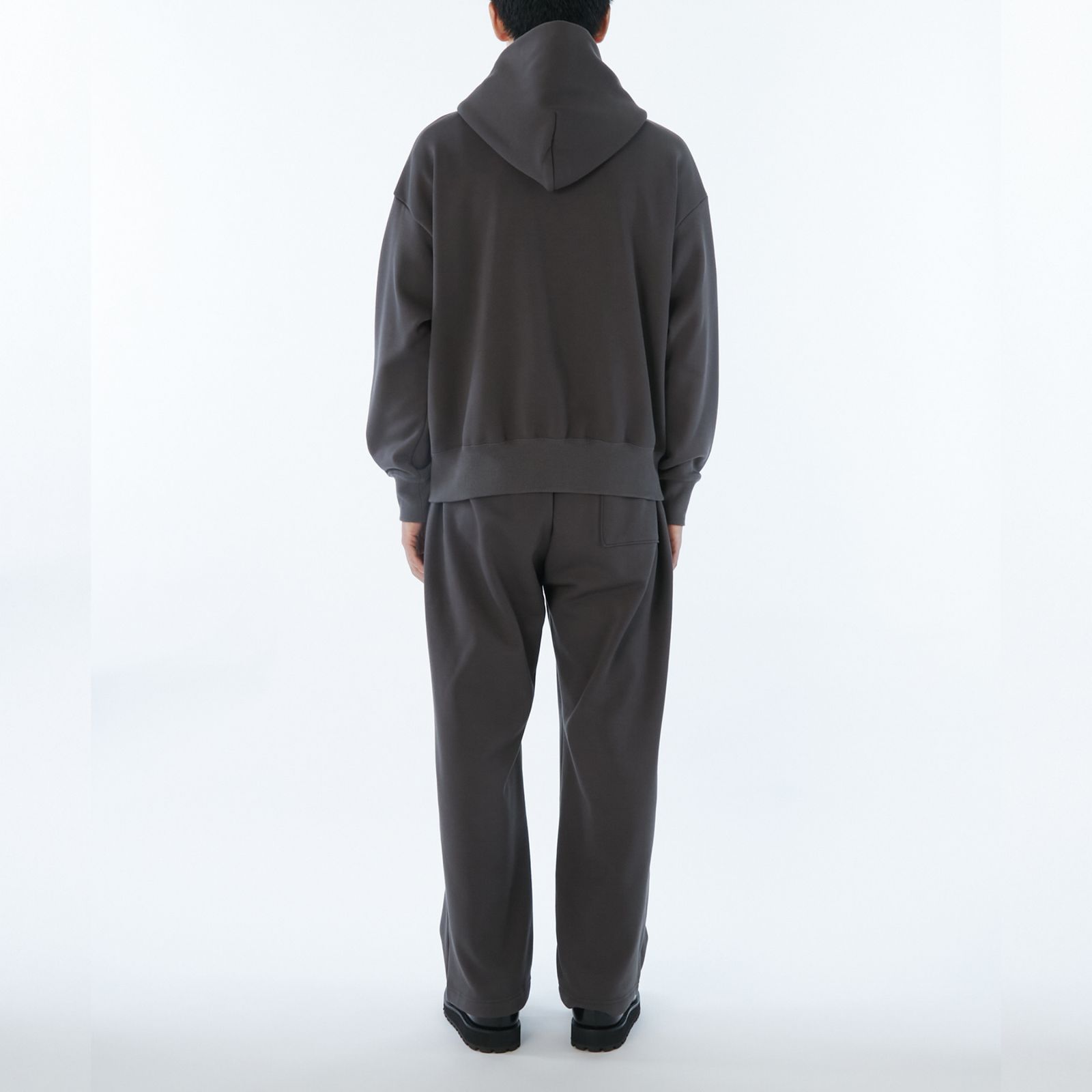 ZIP UP HOODIE （CHARCOAL / チャコール） ジップアップ パーカー｜2262-CS06-025