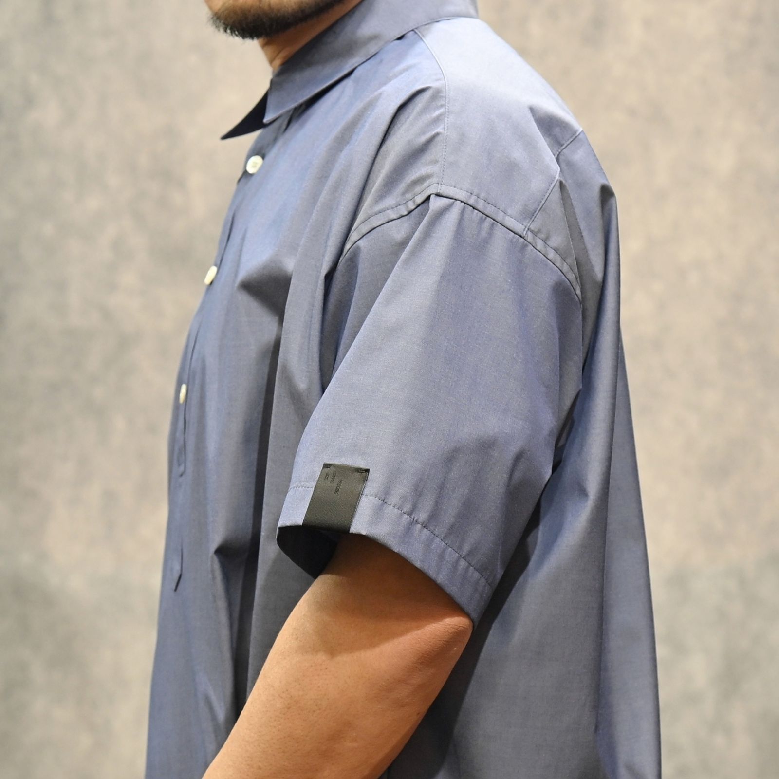 HALF SLEEVE SHIRT （NAVY / ネイビー）｜半袖プルオーバー シャツ｜2261-SH54-102-S