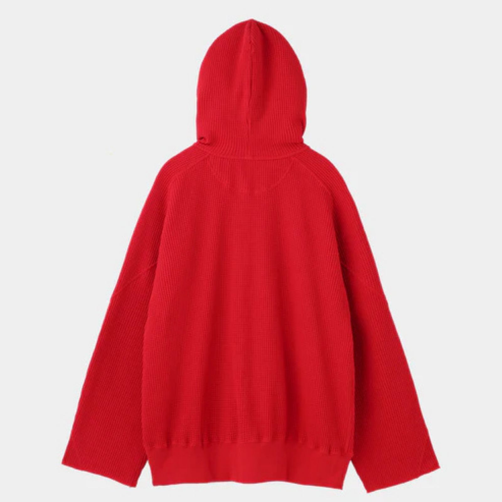 HF thermal hoodie （RED）｜サーマル パーカー （レッド）｜HF-07