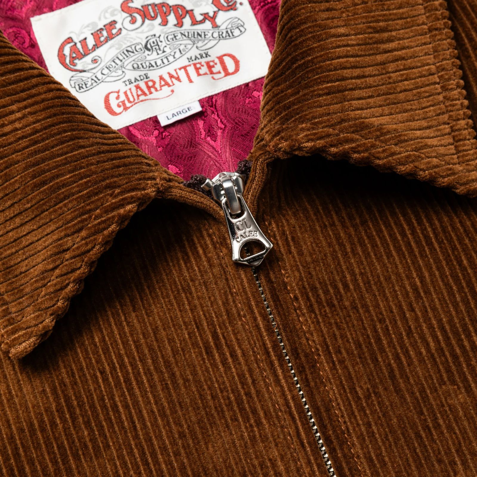 8w CORDUROY SWINGTOP (BROWN) / コーデュロイ スウィングトップ ジャケット