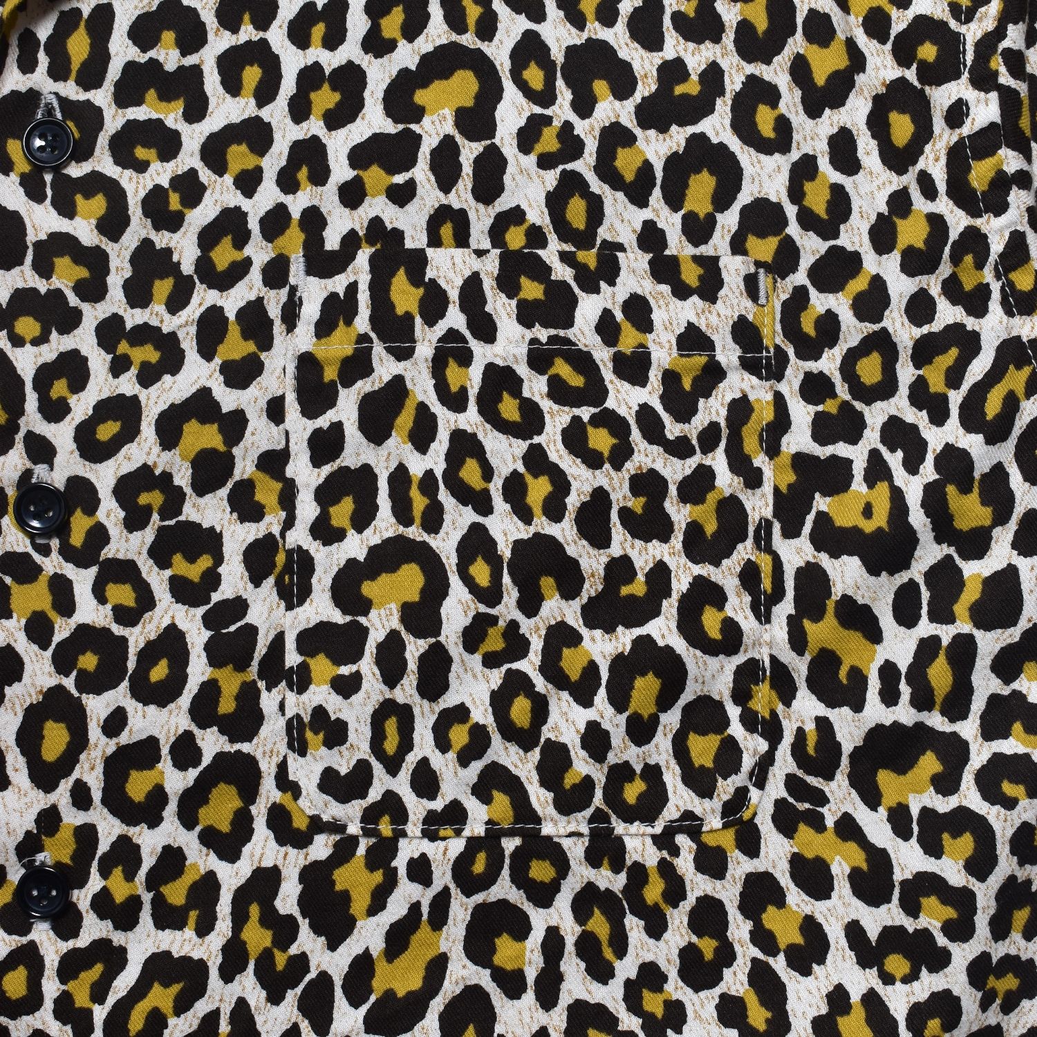 Leopard Print Flannel S.S Open Collar SH （BRT） ｜レオパード オープンカラーシャツ (レオパード)｜2604-5003