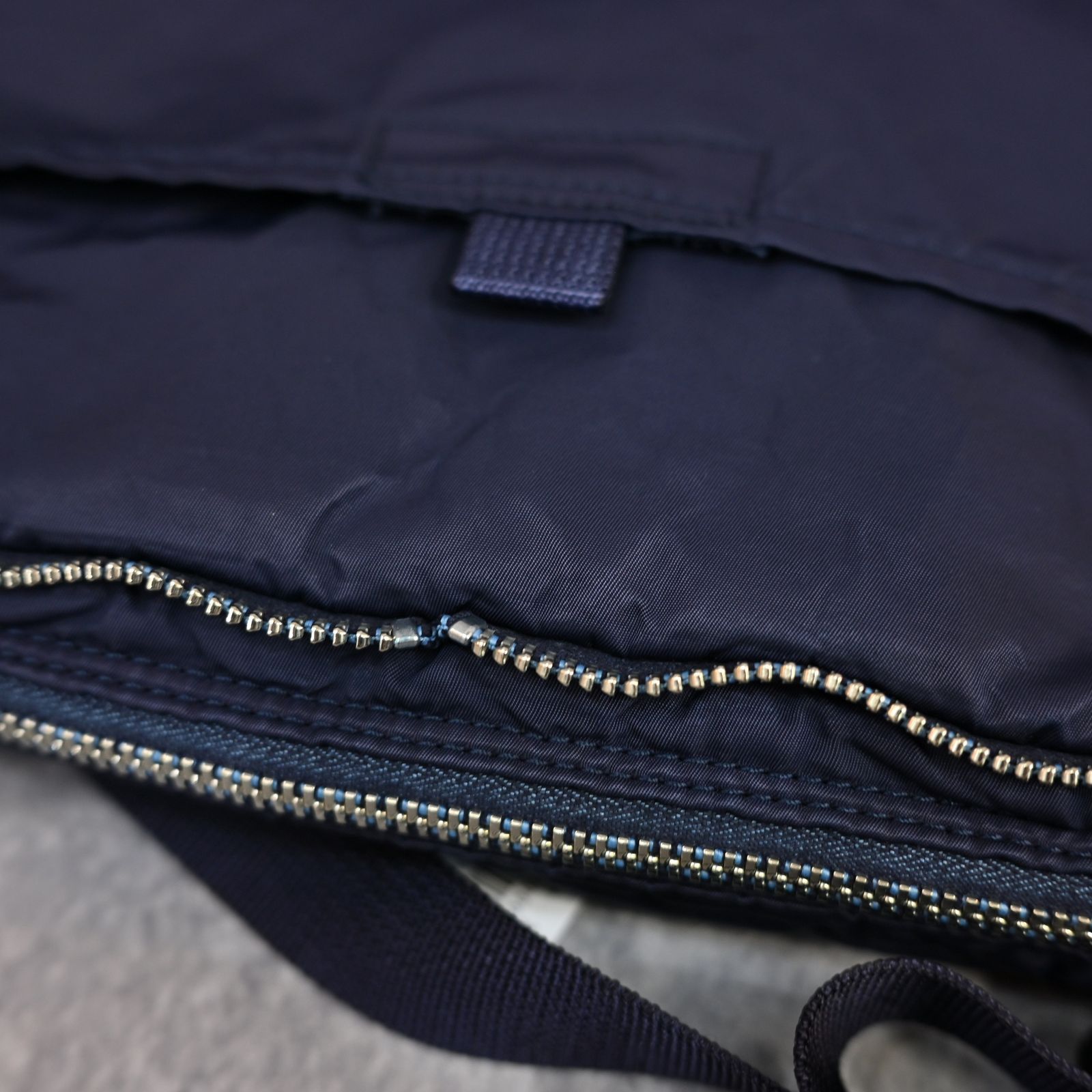 SUPER NYLON SIMPLE SHOULDER BAG (BLUE) / スーパーナイロン ショルダーバッグ （ブルー） PC-015-3075-10