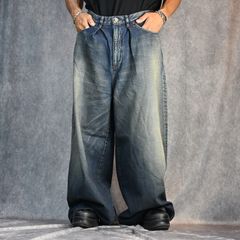 Giant Buggy Denim 5poket （USD） /  ジャイアント バギー デニムパンツ （ユーズド インディゴ）