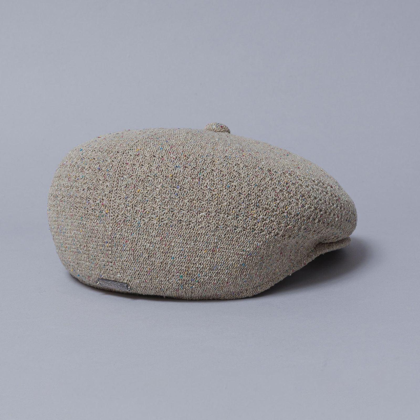 Silk Hunting Cap "GENTLEMAN" (BEIGE) / シルク ハンチング帽
