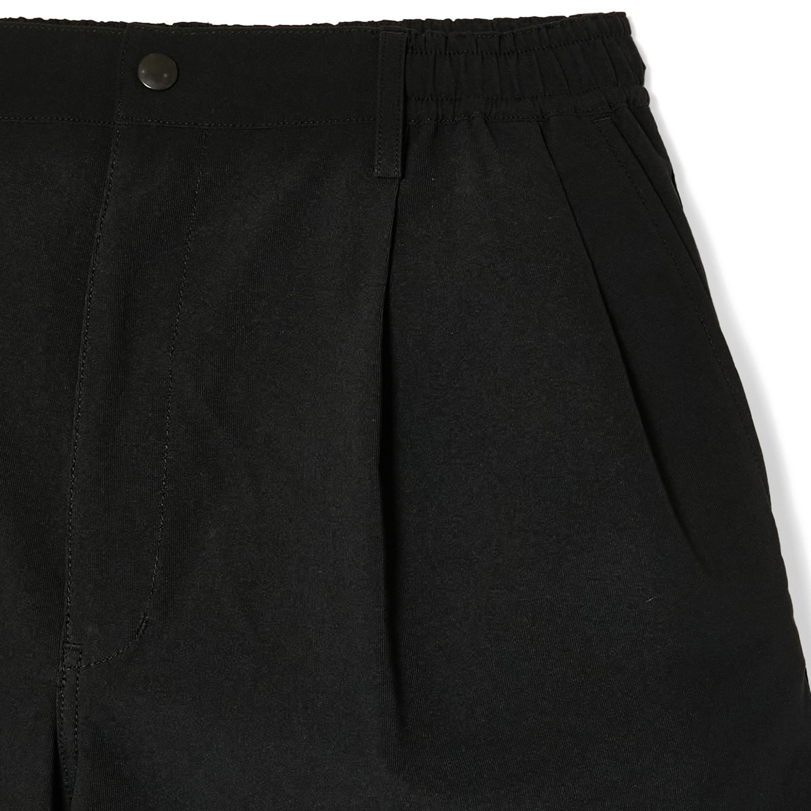 TUCK HALF PANTS （BLACK / ブラック）｜タック ハーフパンツ｜9261-CP54-002