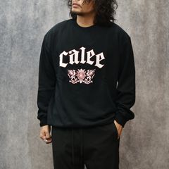 EMBLEM LOGO CREW NECK SW (BLACK)｜クルーネック スウェット トレーナー｜CL-25AW014