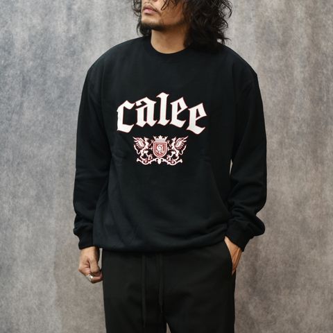 EMBLEM LOGO CREW NECK SW (BLACK)｜クルーネック スウェット トレーナー｜CL-25AW014