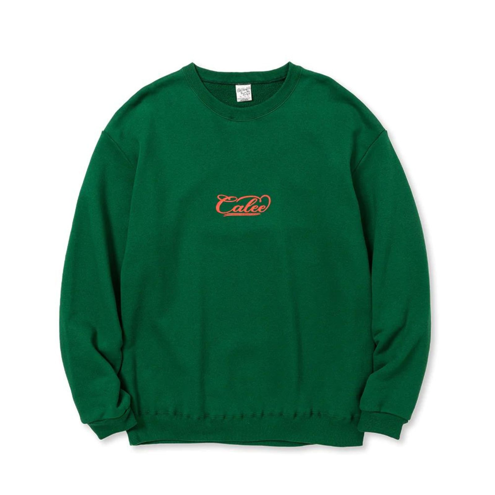 "REBELS RULE" CREW NECK SW (GREEN) / クルーネック スウェット トレーナー