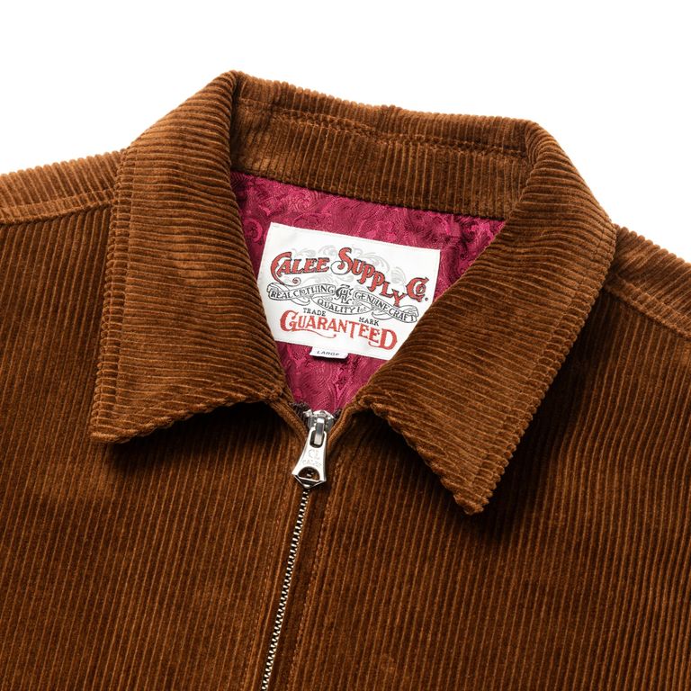 CALEE - 8w CORDUROY SWINGTOP (BROWN) / コーデュロイ CALEE - 8w CORDUROY SWINGTOP (BROWN) / コーデュロイ
