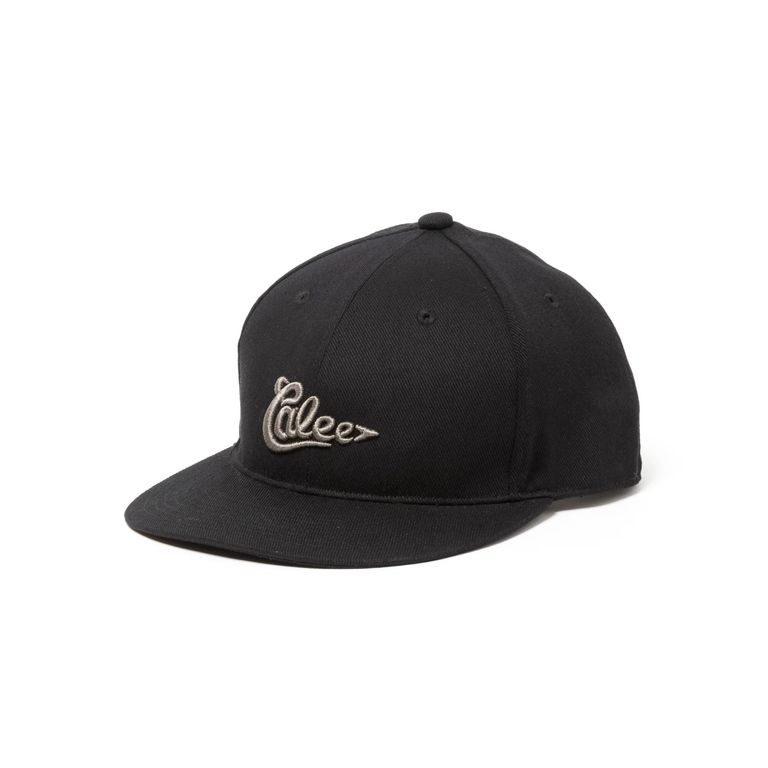 CALEE - CALEE LOGO TWILL CAP (BLACK) / ツイル ベースボール CALEE - CALEE LOGO TWILL CAP (BLACK) / ツイル ベースボール