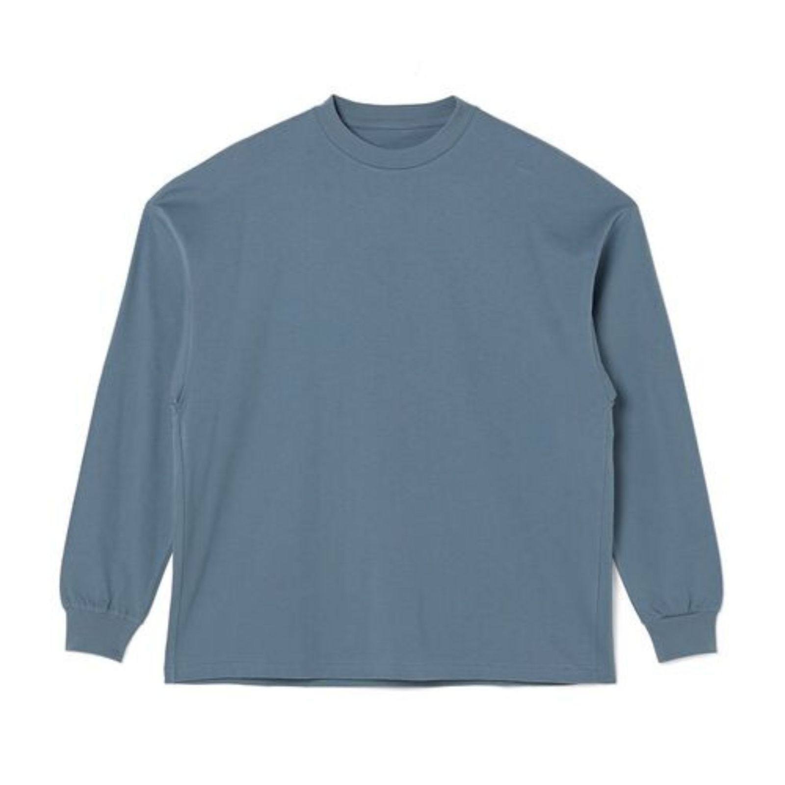 EXCHANGE SERVICE TOPS T-SHIRT （MIX BLUE）｜ロングスリーブTシャツ パックT｜9252-CS12-014