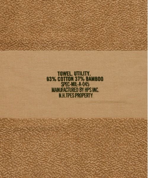 TEST PRODUCT EXCHANGE SERVISE × HIPPOPOTAMUS FACE TOWEL （BEIGE） / フェイスタオル (ベージュ) TPES-AC04