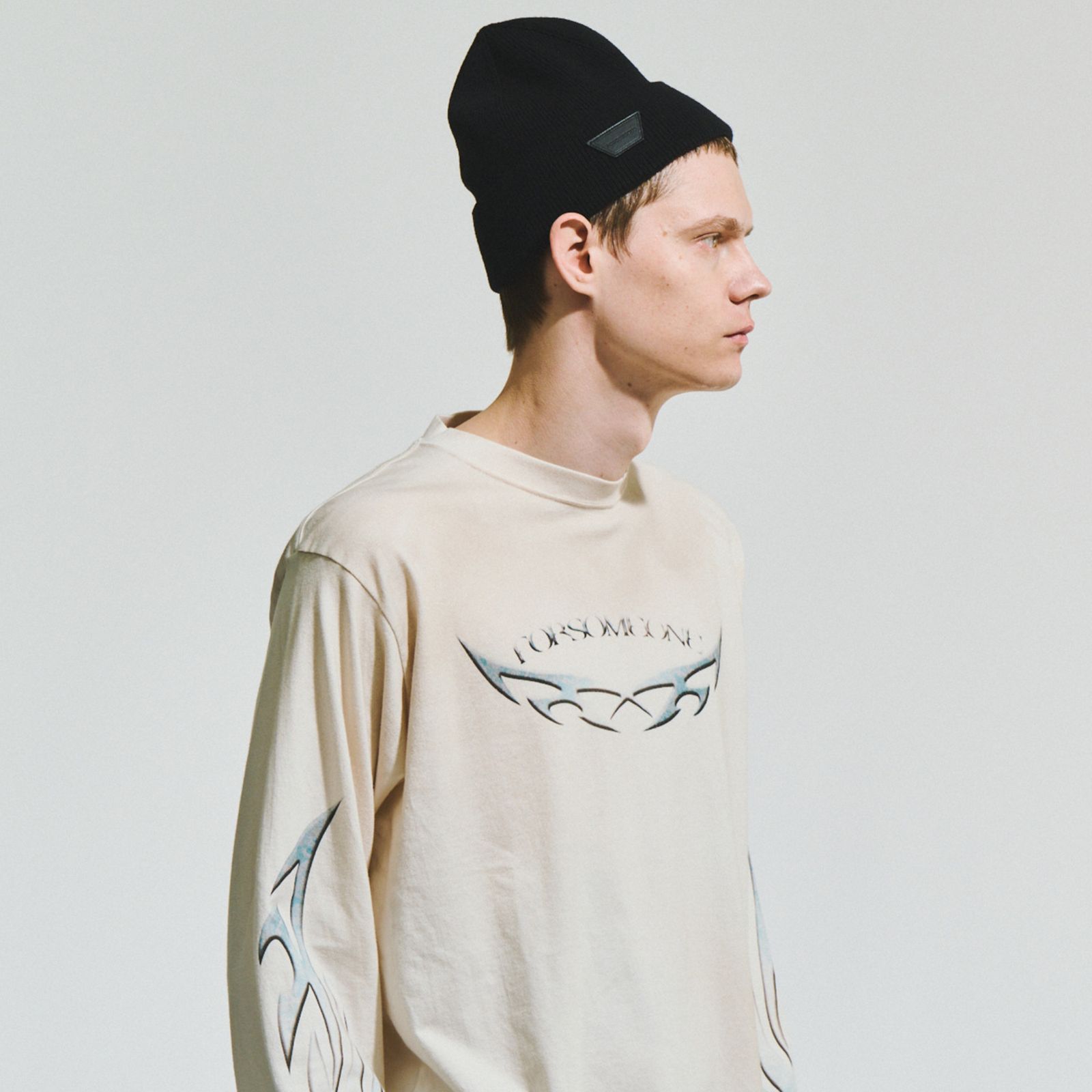 WOOL KNIT BEANIE (BLACK） /  （ブラック） 78001134