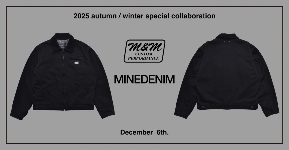 M&M CUSTOM PERFORMANCE × MINEDENIM
