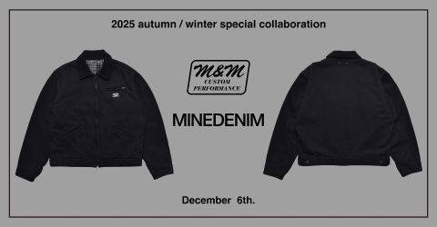 M&M CUSTOM PERFORMANCE × MINEDENIM