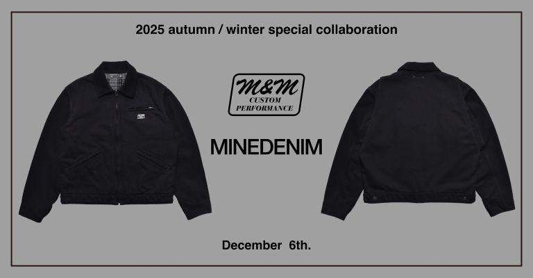 M&M CUSTOM PERFORMANCE × MINEDENIM