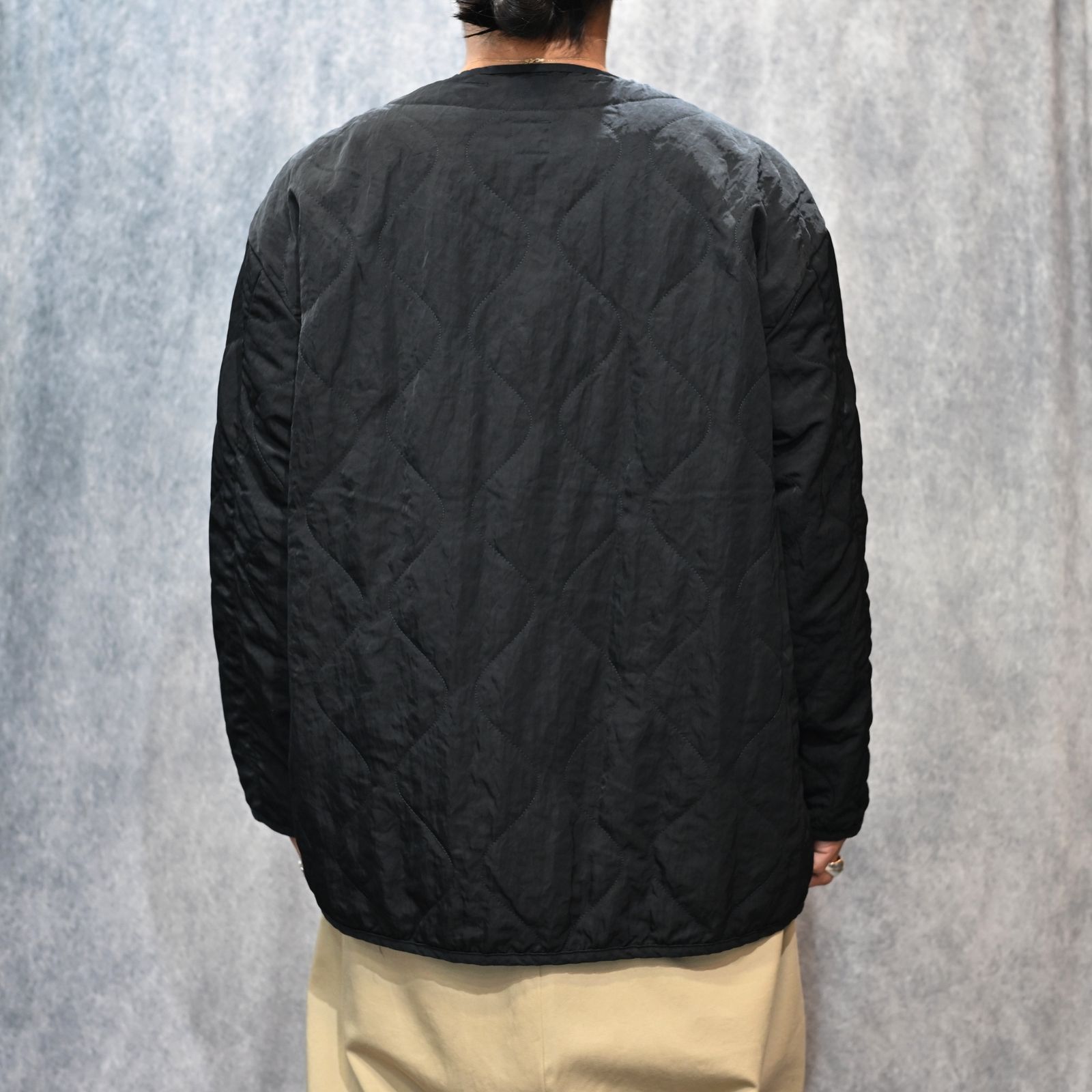 SUPER NYLON MILITARY LINER (BLACK)|スーパーナイロン ミリタリー ライナー ジャケット (ブラック) PC-015-2014-10
