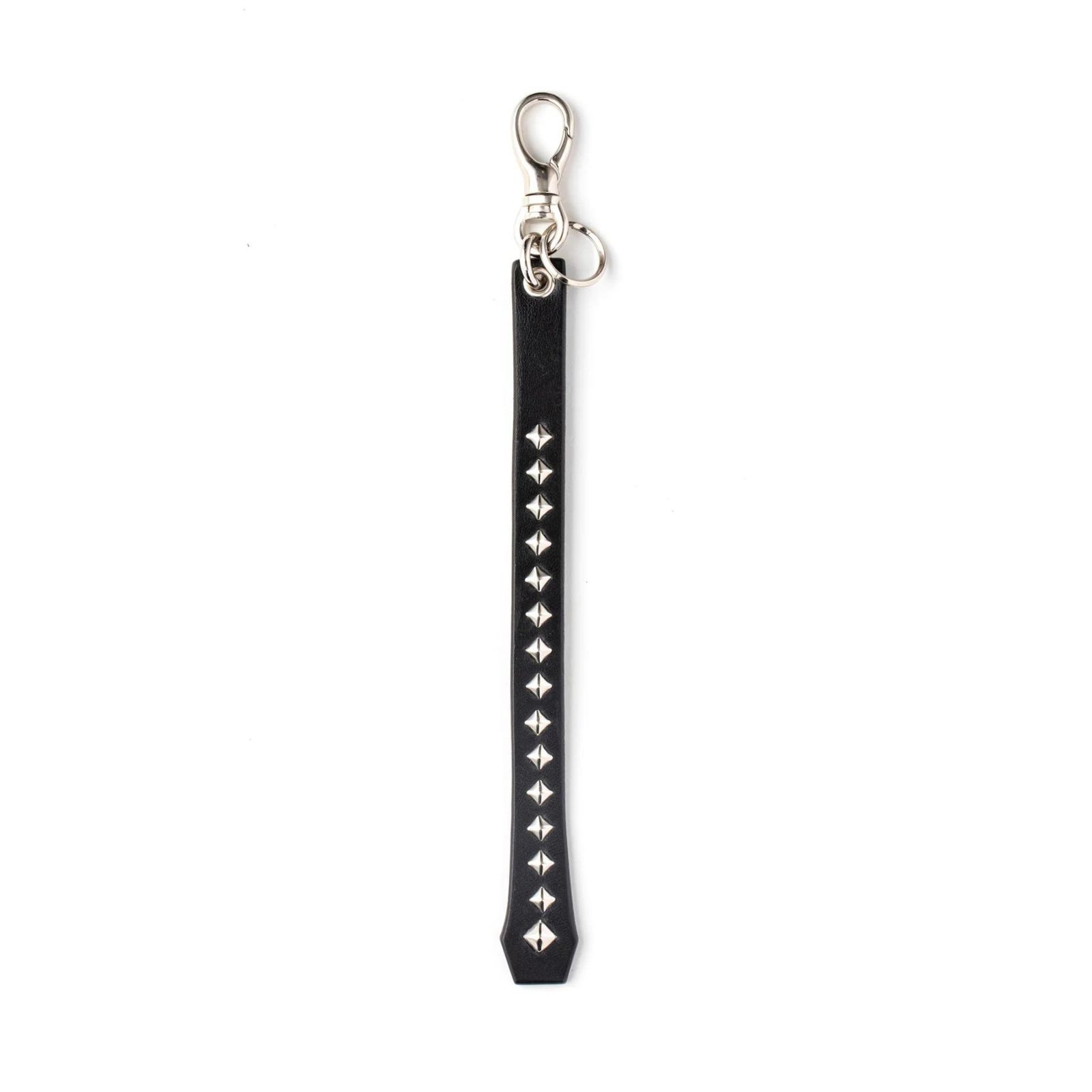 CALEE - STUDS LEATHER ASSORT KEY RING ＜TYPE I＞ D (Black