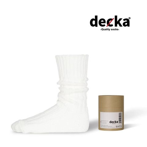 Cased Heavyweight Plain Socks -2nd Collection- (WHITE) | 専用ケース付き 厚手 靴下・ソックス