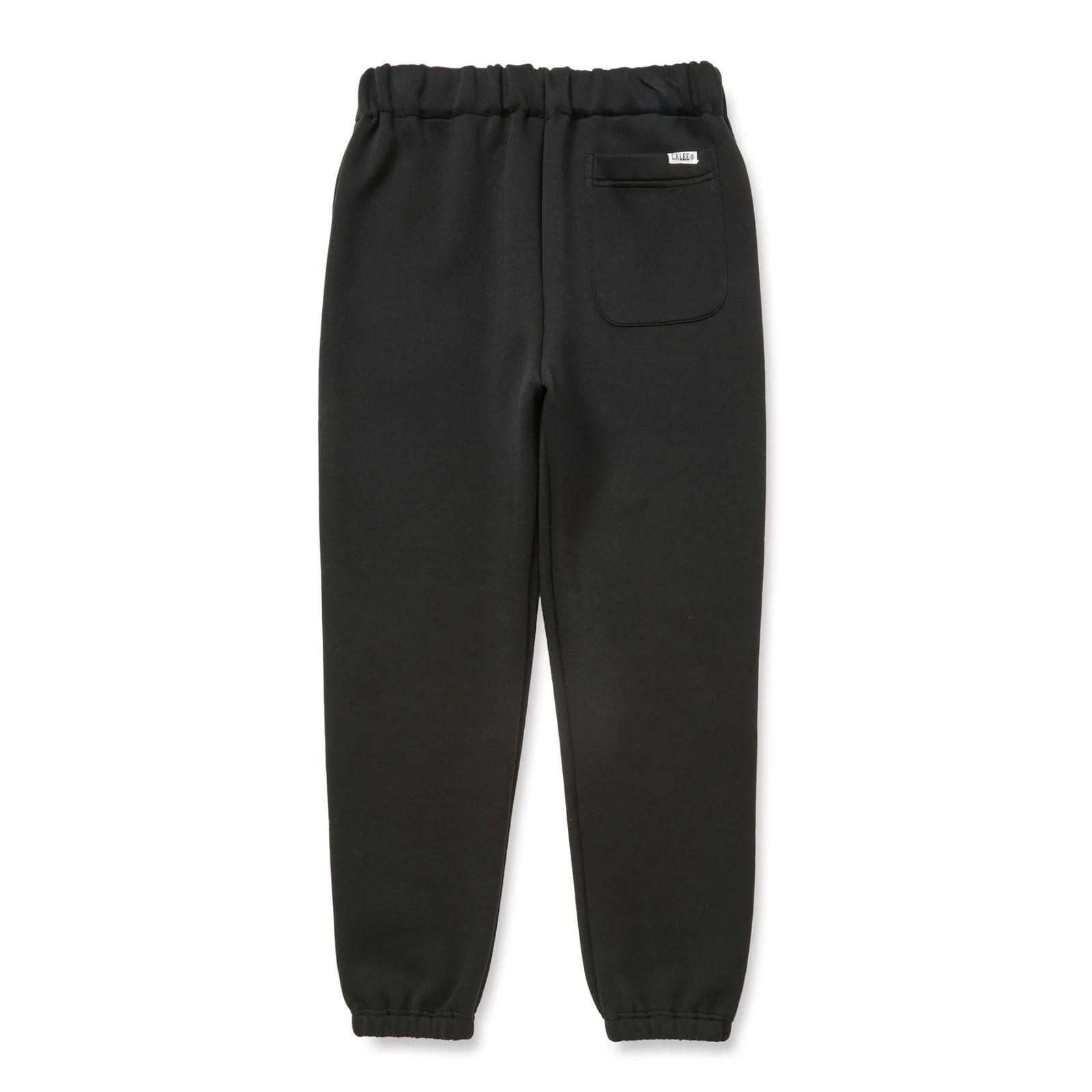 HIGH GAUGE DOUBLE KNIT SWEAT RELAX PANTS (BLACK)｜ダンボールニットスウェットパンツ｜CL-25AW020