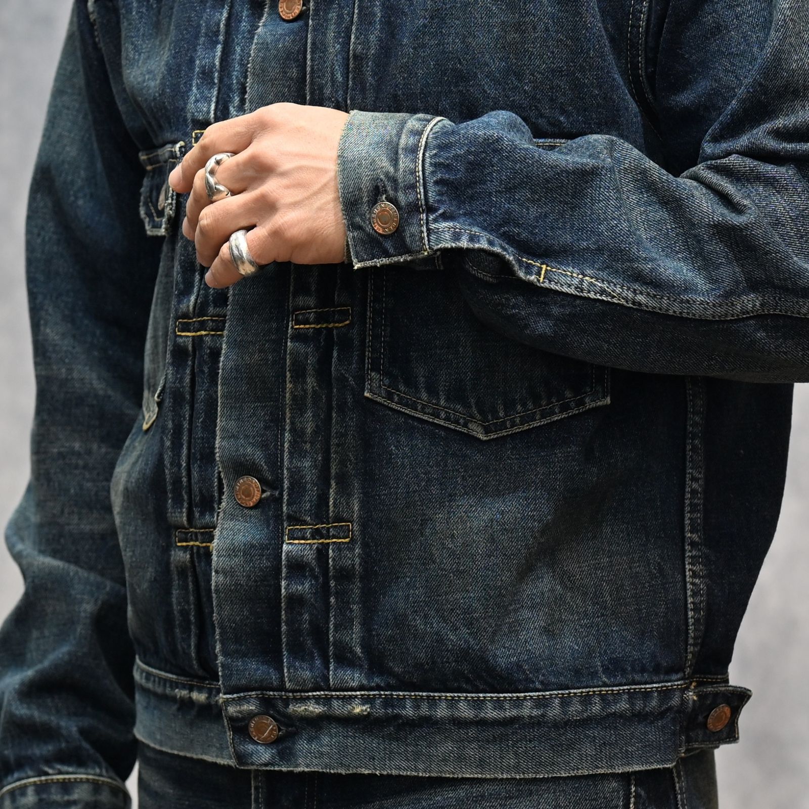 Denim CF-TYPE2 GJKT USD ｜セカンド デニムジャケット Gジャン｜2604-8004