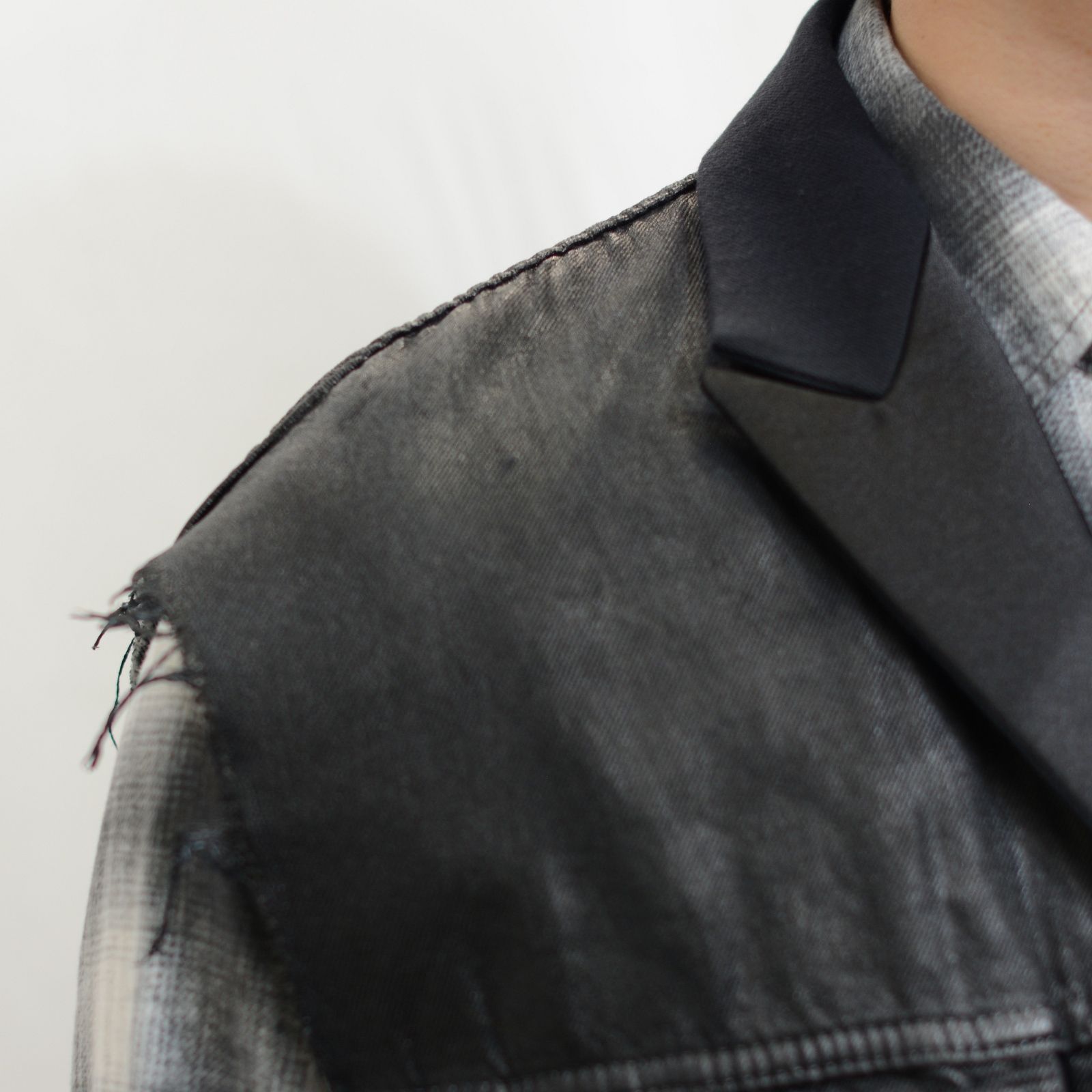 MINEDENIM - B.Covered Denim Tuxedo Gilet | chord online store