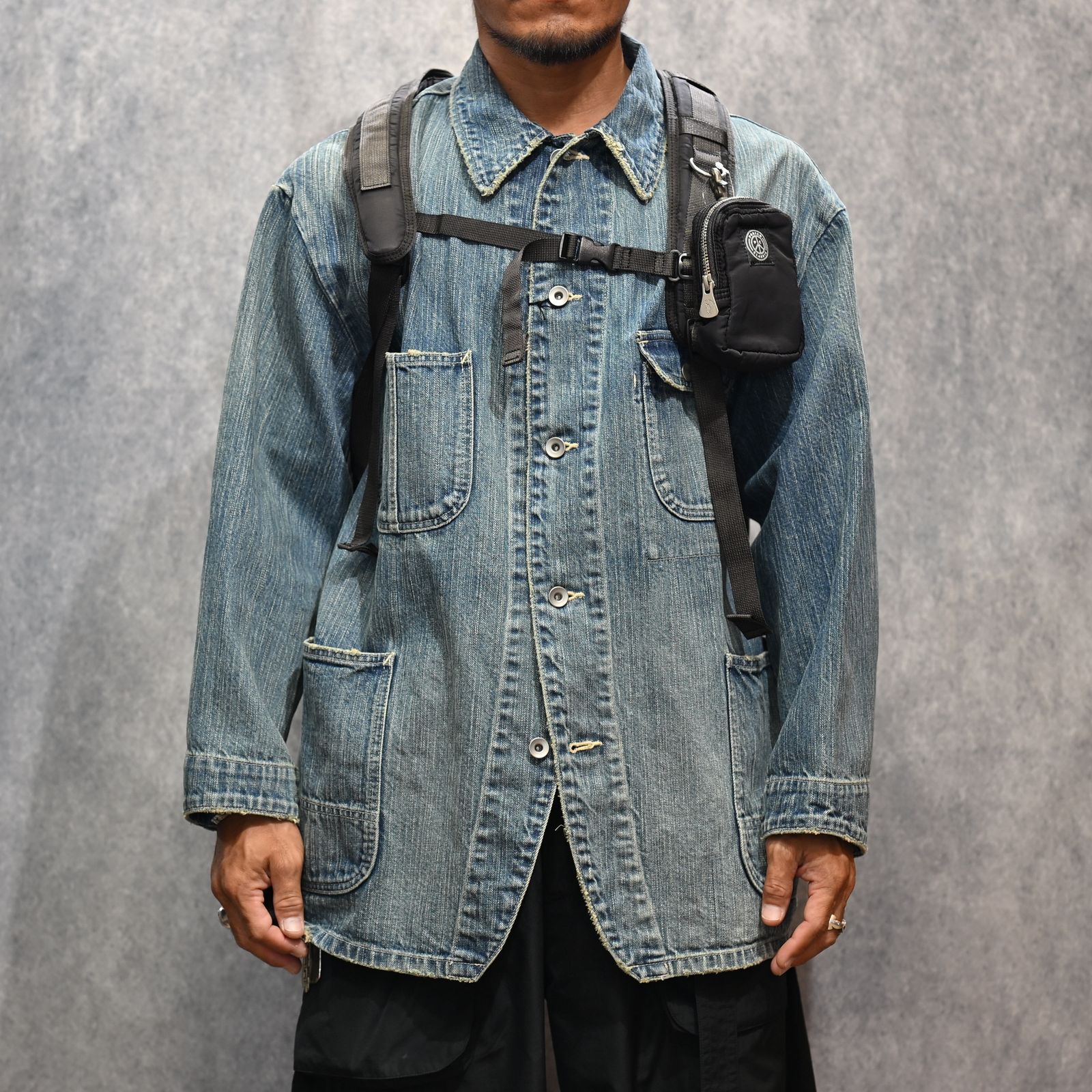 SUPER NYLON DAYPACK L (BLACK) / スーパーナイロン バックパック （ブラック） PC-015-264-40