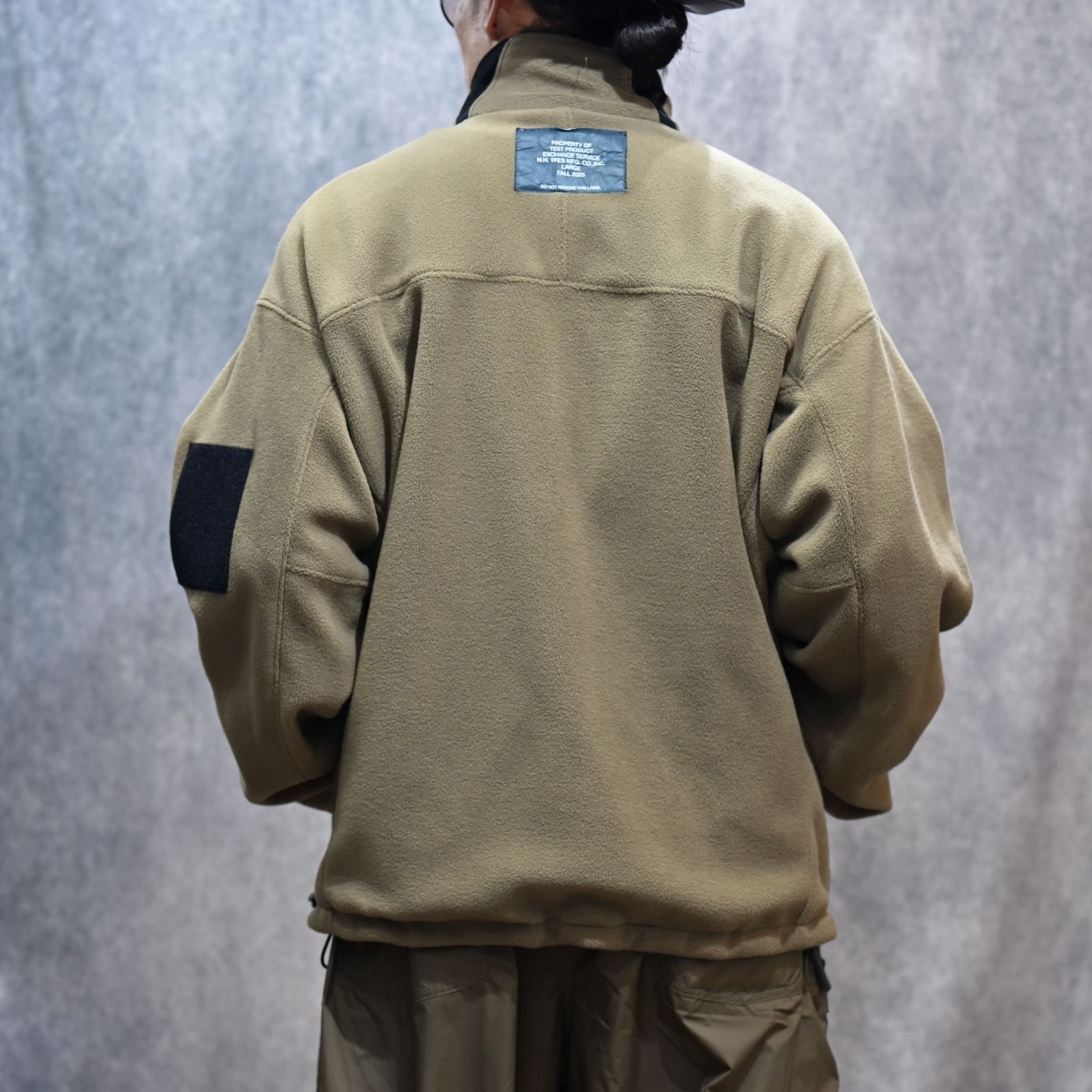 REVERSIBLE OVERSHIRT （BEIGE）｜リバーシブル オーバーシャツ｜9252-BL01-003