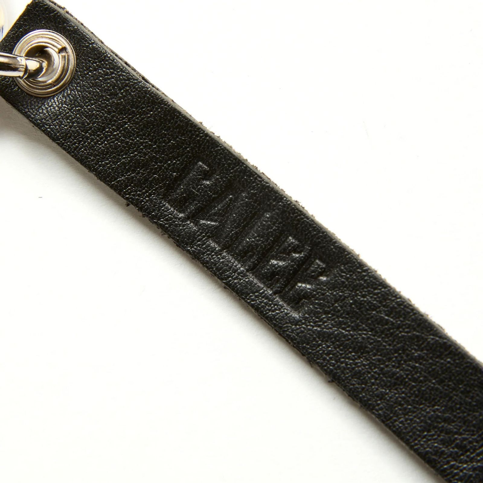 STUDS LEATHER SHORT KEY RING (BLACK)｜スタッズ レザー ショート キーリング キーホルダー｜CL-26AWLE008EX