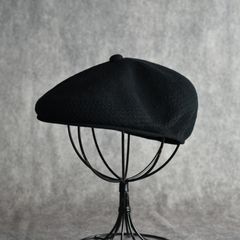 Linen Hunthing Cap "GENTLEMAN" (BLACK) / リネン ハンチング帽