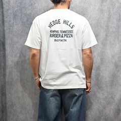 Hedge Hills Burger Shop T-SH （WHT） プリント Tシャツ （ホワイト）｜2605-4002