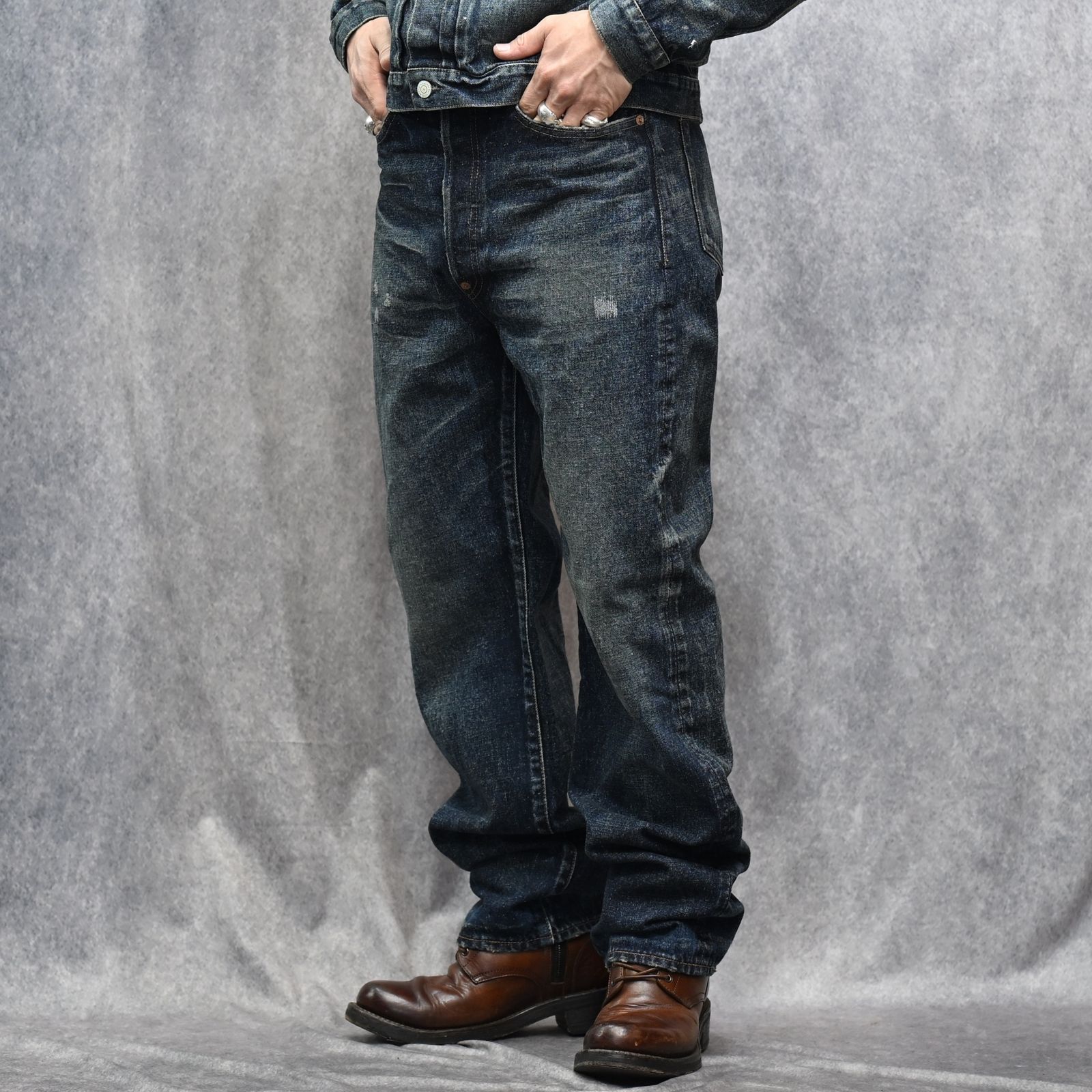 #002 1942 LV JEANS （INDIGO） / デニムパンツ （インディゴ） 2026SSPT-YY-0001