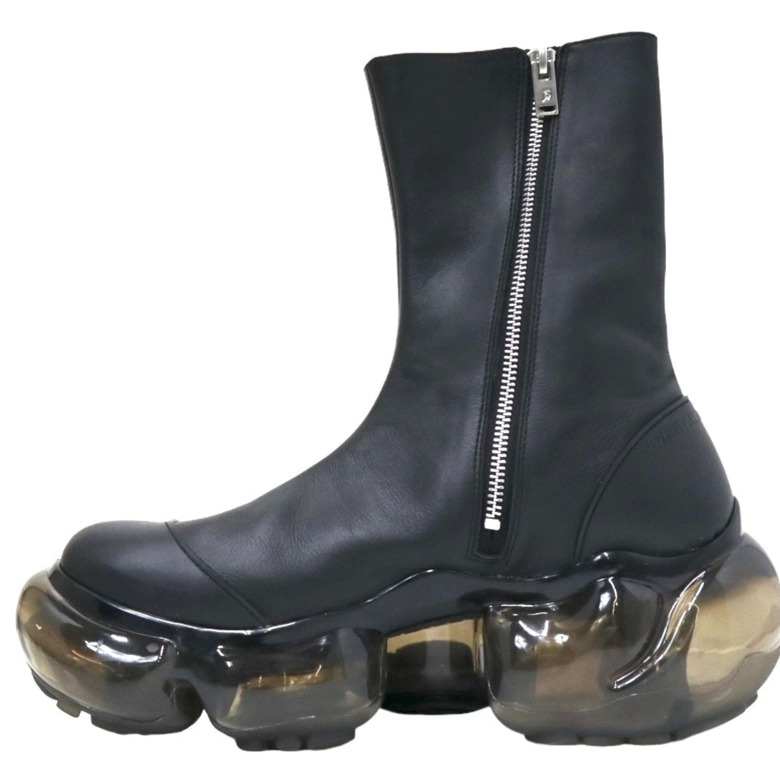 JLS × grounds" moopie leather boots （BLACK） コラボレーションモデル MOOPIE ソール