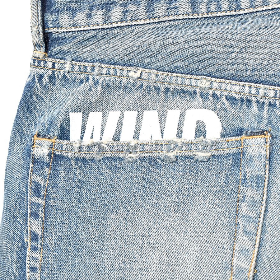 WIND AND SEA×MINEDENIM L.Straight 5pocket USS （USS / インディゴ）