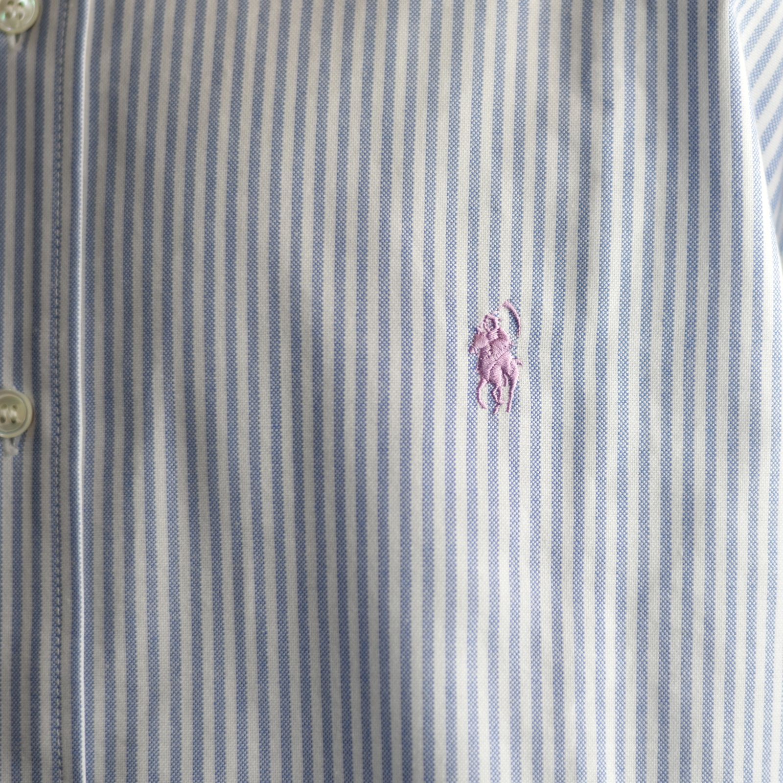 COTTON OXFORD SHIRT (BLUE) / オックスフォード BDシャツ