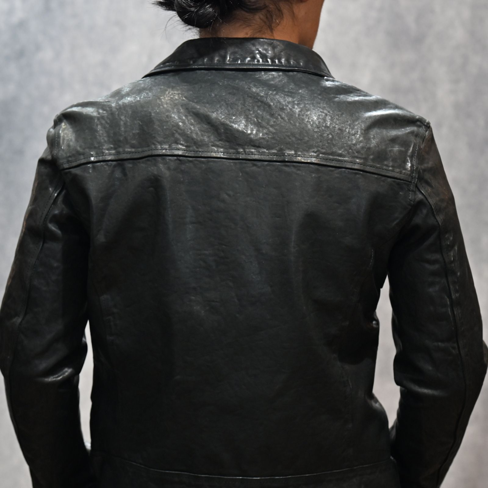 ISAMU KATAYAMA BACKLASH - イタリーショルダー製品染め ダブル