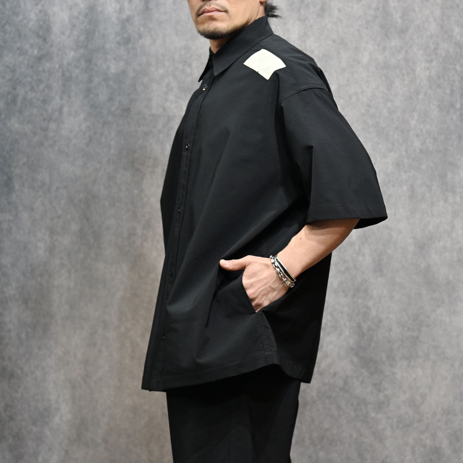 HALF SLEEVE SHIRT （BLACK / ブラック）｜半袖 シャツ｜9261-SH50-002
