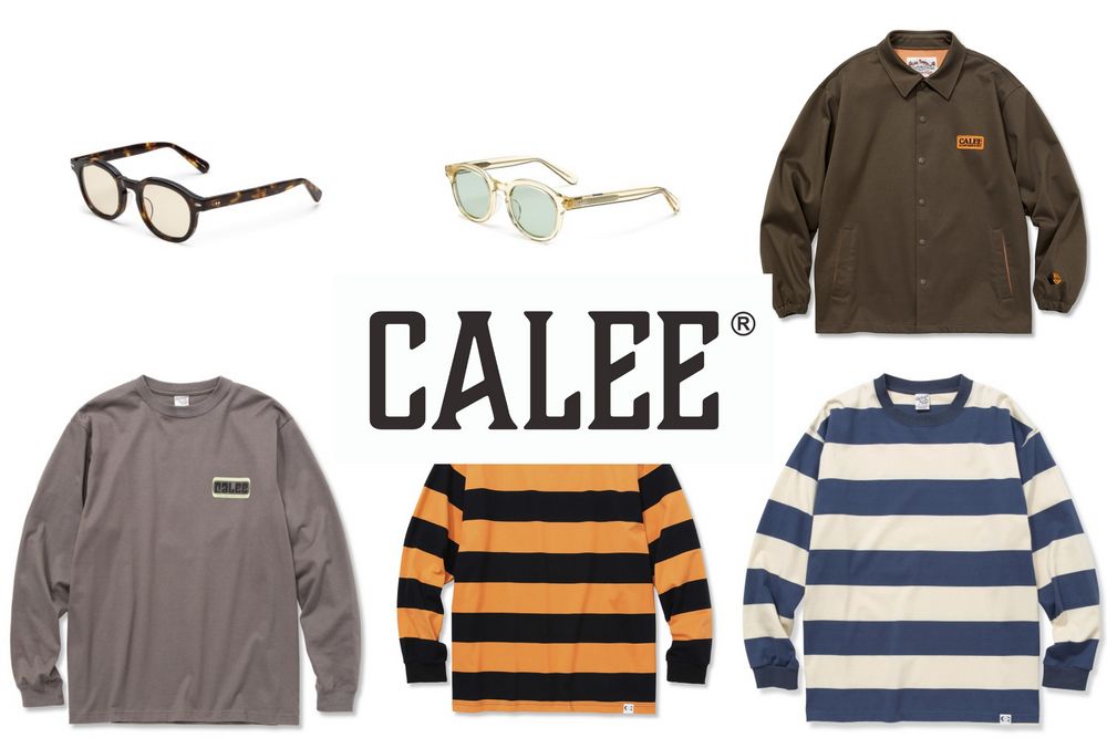 CALEE - キャリー | 22SS | サングラス・コーチジャケット・ロンT | 発売開始♪