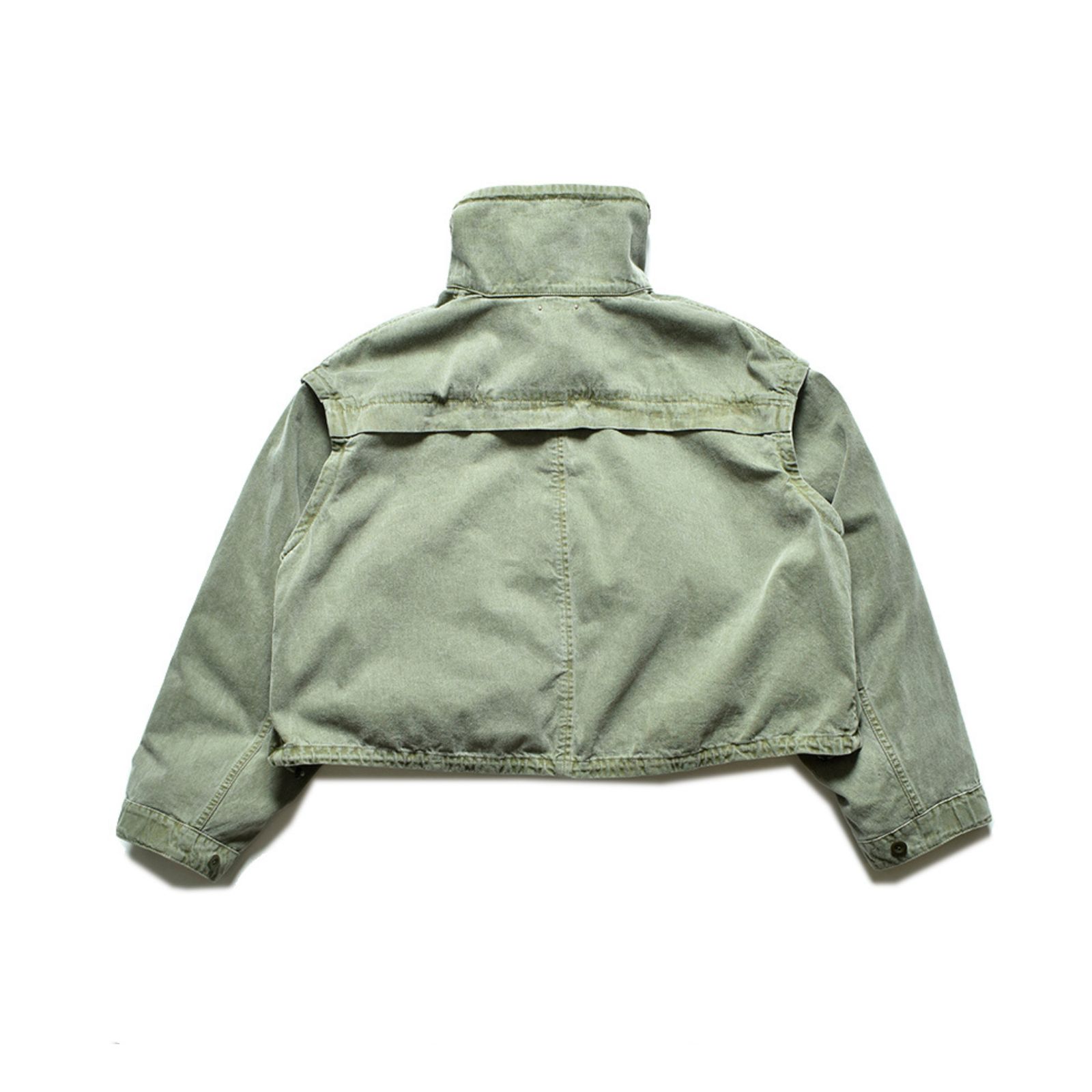 S.Blouson Docking Denim Mods CT （KHA） /  ショートブルゾン ドッキングモッズコート （カーキ）