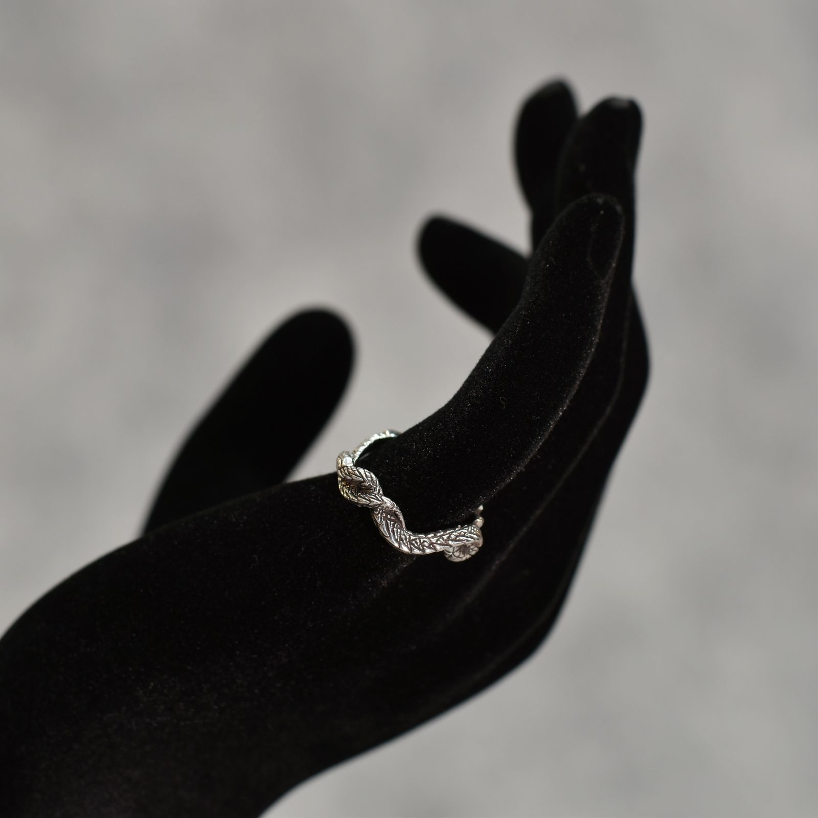 × D.O.D SILVER SNAKE PINKY RING ＜EXCLUSIVE＞ (SILVER)｜× ディーオーディー スネーク ピンキーリング｜CL-25AW002JW EX