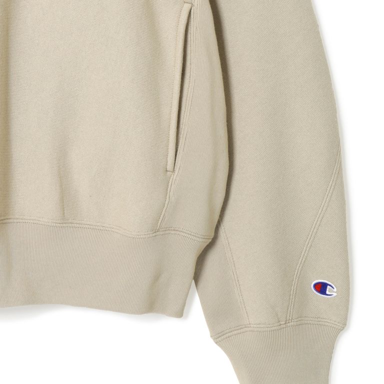 N.HOOLYWOOD - CREWNECK SWEARTSHIRT （BEIGE）裏毛トレーナー