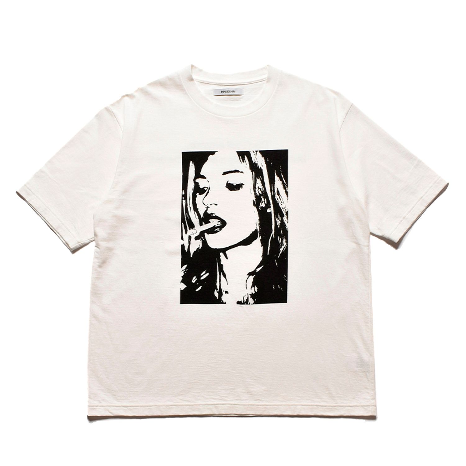 ＆ビッグプリント オーバーサイズTシャツ＜ホワイト＞(S