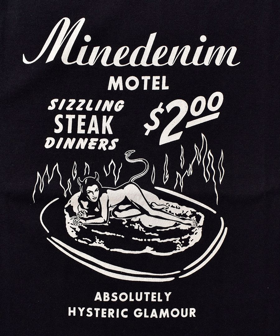 【未使用品】MINEDENIM × HYSTERIC GLAMOUR Tシャツ