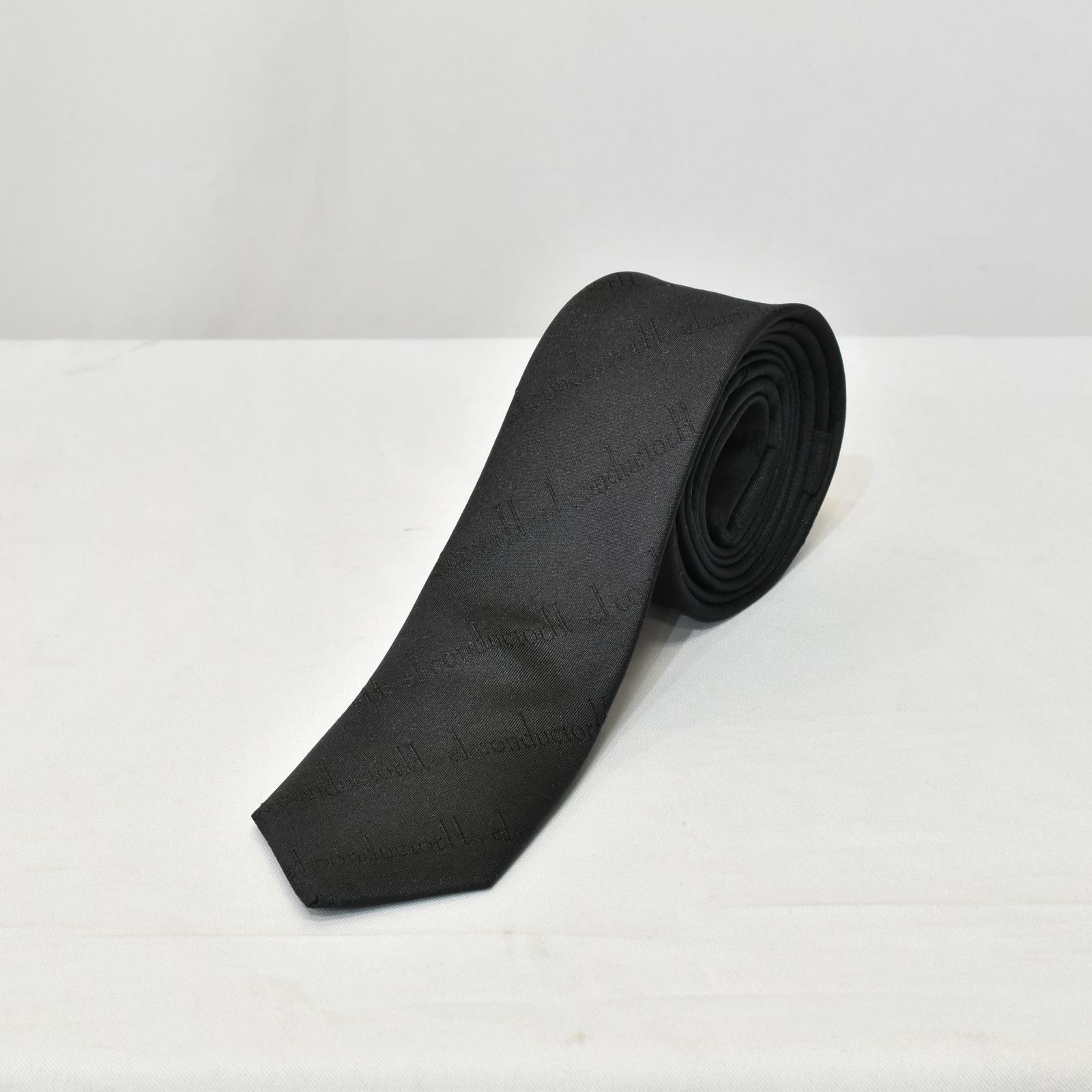 JACQUARD SILK TIE (BK) / ジャガード シルク ネクタイ