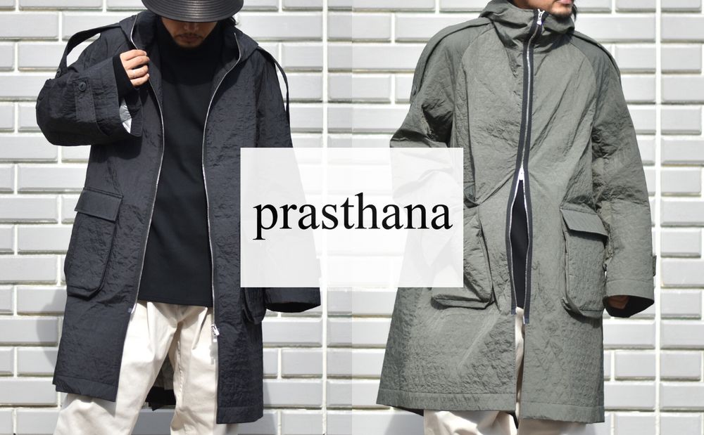 prasthana - プラスターナ 22AW | quilting field coat | P-1504004